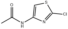 N-(2-chloro-1,3-thiazol-4-yl)acetamide Struktur