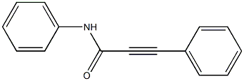 3-苯基丙炔酸苯酰胺 结构式