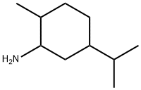 2-methyl-5-(propan-2-yl)cyclohexan-1-amine Struktur