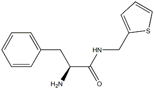 (S)-2-amino-3-phenyl-N-(thiophen-2-ylmethyl)propanamide Structure