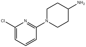 4-Piperidinamine, 1-(6-chloro-2-pyridinyl)- Struktur