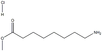 Octanoic acid, 8-amino-, methyl ester, hydrochloride Structure