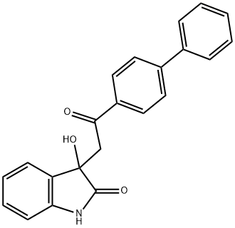 3-(2-[1,1'-biphenyl]-4-yl-2-oxoethyl)-3-hydroxy-1,3-dihydro-2H-indol-2-one