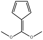 1,3-Cyclopentadiene, 5-(dimethoxymethylene)- Structure