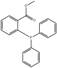 2-(二苯基膦基) -苯甲酸甲酯, 79932-99-3, 结构式