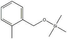 Silane, trimethyl[(2-methylphenyl)methoxy]- Structure