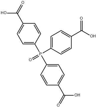 tris(4-carboxylphenyl)phosphineoxide Struktur