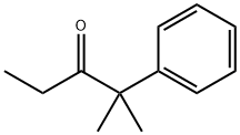 2-methyl-2-phenylpentan-3-one Struktur