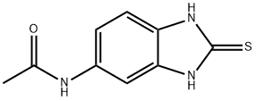 N-(2-Mercapto-1H-benzoimidazol-5-yl)-acetamide Structure