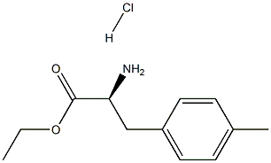 DL-4-甲基苯丙氨酸乙酯盐酸盐, 856570-94-0, 结构式