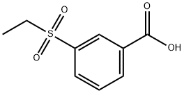 3-(乙基磺酰基)苯甲酸, 861079-51-8, 结构式