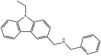 880813-42-3 1-(9-ethyl-9H-carbazol-3-yl)-N-(pyridin-2-ylmethyl)methanamine