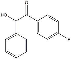 Ethanone, 1-(4-fluorophenyl)-2-hydroxy-2-phenyl- Struktur