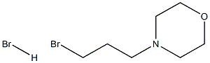 Morpholine, 4-(3-bromopropyl)-, hydrobromide Struktur