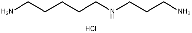 N1-(3-AMINOPROPYL)PENTANE-1,5-DIAMINE 3HCL Structure