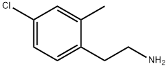 2-(4-chloro-2-methylphenyl)ethanamine Struktur