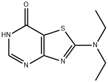 2-(diethylamino)-6H,7H-[1,3]thiazolo[4,5-d]pyrimidin-7-one,926194-82-3,结构式