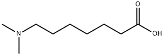 7-(dimethylamino)- Heptanoic acid Struktur