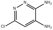 3,4-Pyridazinediamine, 6-chloro- Structure