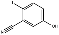 5-Hydroxy-2-iodo-benzonitrile 结构式