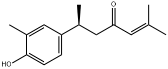6-(4-Hydroxy-3-methylphenyl)-2-methylhept-2-en-4-one Structure