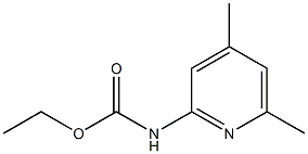 Ethyl N-(4,6-dimethylpyridin-2-yl)carbamate Structure