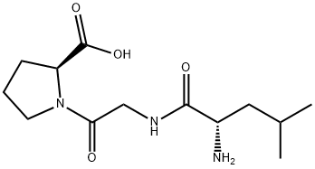 L-Proline, L-leucylglycyl- Structure