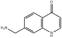 7-(aminomethyl)-1H-quinolin-4-one 化学構造式
