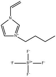 1-butyl-3-ethenylimidazol-1-ium:tetrafluoroborate Struktur