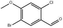 5-溴-2-氯-4-甲氧基苯甲醛, 1033723-49-7, 结构式