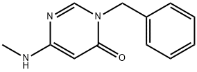 3-Benzyl-6-methylamino-3H-pyrimidin-4-one