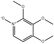 2,3,4-三甲氧基吡啶氮氧化物, 104819-51-4, 结构式