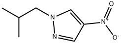 1-(2-methylpropyl)-4-nitro-1H-pyrazole, 1060679-10-8, 结构式