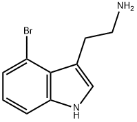 2-(4-bromo-1H-indol-3-yl)ethanamine Structure