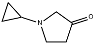 1-环丙基吡咯烷-3-酮 结构式
