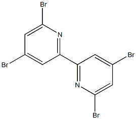 2,2'-Bipyridine, 4,4',6,6'-tetrabromo- 结构式