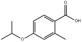 4-Isopropoxy-2-methylbenzoic acid Struktur