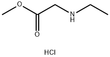 METHYL 2-(ETHYLAMINO)ACETATE HYDROCHLORIDE, 1121527-61-4, 结构式