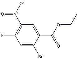 ethyl 2-bromo-4-fluoro-5-nitrobenzoate Structure