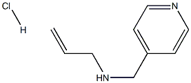 (prop-2-en-1-yl)[(pyridin-4-yl)methyl]amine hydrochloride Struktur