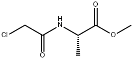 (S)-METHYL 2-(2-CHLOROACETAMIDO) PROPANOATE Struktur