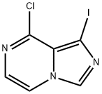 8-CHLORO-1-IODOIMIDAZO[1,5-A]PYRAZINE Structure