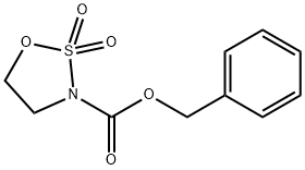 3-CBZ-1,2,3-恶硫唑烷2,2-二氧化物, 1215021-54-7, 结构式