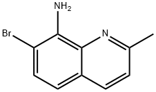 7-bromo-2-methylquinolin-8-amine Structure