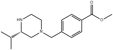 1217612-15-1 (S)-methyl 4-((3-isopropylpiperazin-1-yl)methyl) benzoate