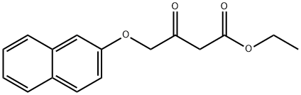 ethyl 4-(naphthalen-2-yloxy)-3-oxobutanoate Struktur