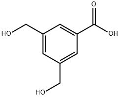 3,5-双(羟甲基)苯甲酸 结构式