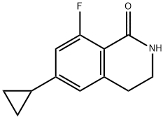 6-cyclopropyl-8-fluoro-3,4-dihydroisoquinolin-1(2H)-one