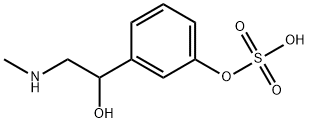 (R)-PHENYLEPHRINE 3-O-SULFATE,1242184-39-9,结构式