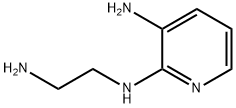 N2-(2-アミノエチル)ピリジン-2,3-ジアミン 化学構造式